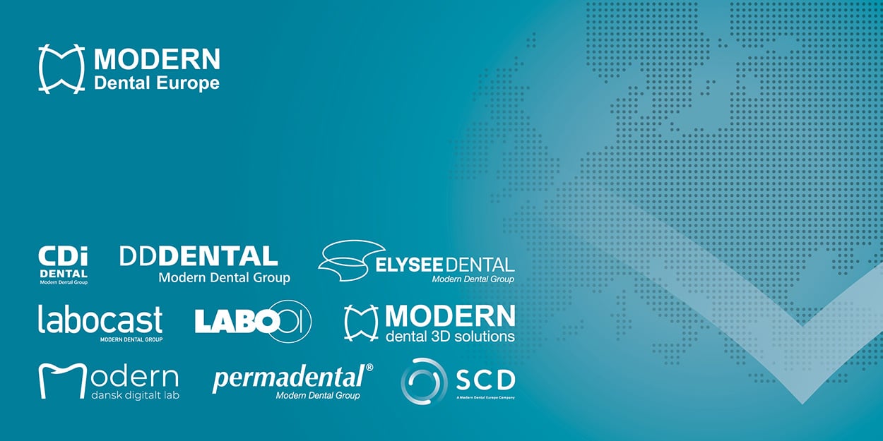 Modern Dental Europe Logo